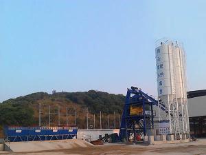  Central Mix Batch Plant with Hopper Lift 