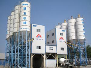  Central Mix Batch Plant with Belt Conveyor 